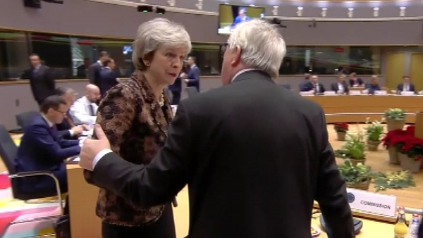 UK government source said Theresa May and Jean-Claude Juncker had plenty to discuss
