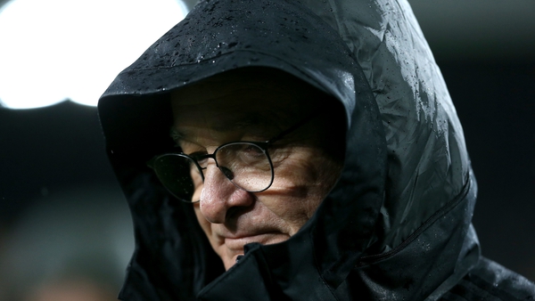 No sunshine breaking through the clouds for Claudio Ranieri's side