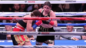 Katie Taylor never let Eva Wahlstrom settle in the ten-round world title bout