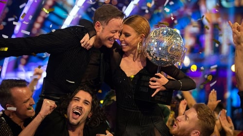 Stacey Dooley and Kevin Clifton are congratulated on their win