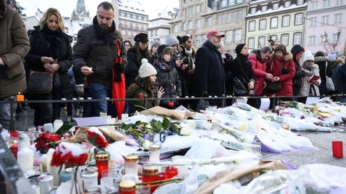 Five people were killed in the attack in Strasbourg last week