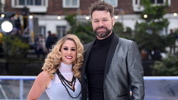 Brian McFadden and his professional partner Alex Murphy