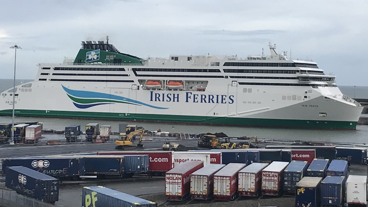 Irish Ferries RosslareFrance Service Morning Ireland RTÉ Radio 1
