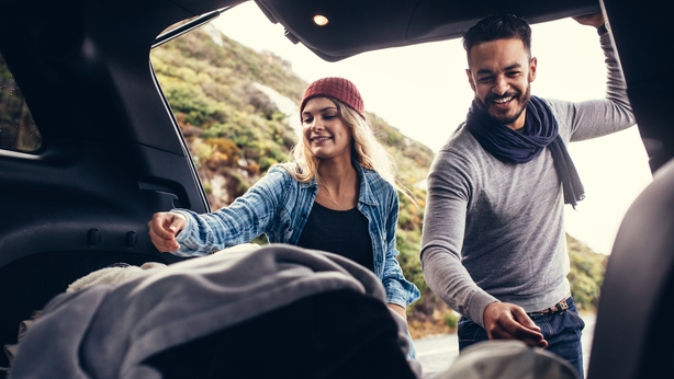 couple going on a road trip