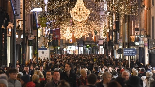 Grafton Street at Christmas