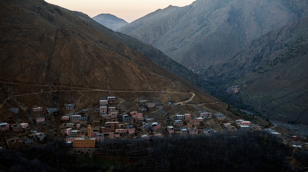 The two hikers had pitched their tent outside the tourist village of Imlil