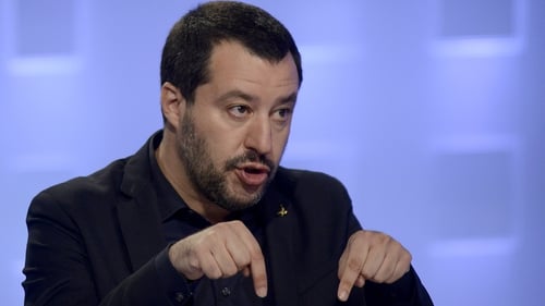 Lega Nord leader Matteo Salvini