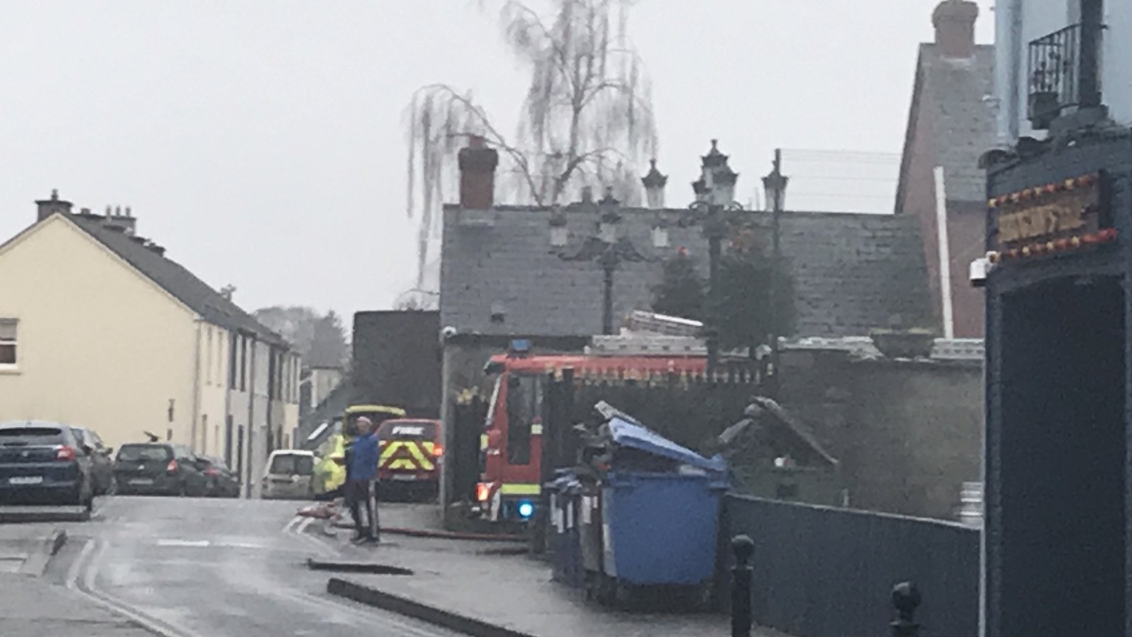 Crews contain fire at Kilkenny hotel and