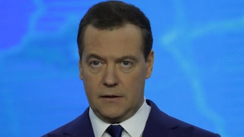 Dmitri Medvedev issued a decree that 245 individuals and seven companies were sanctioned by Moscow