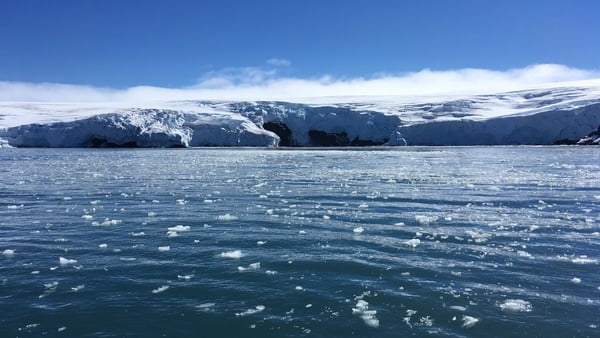 From 1979 to 1990 Antarctica shed an average of 40 billion tonnes of ice mass annually