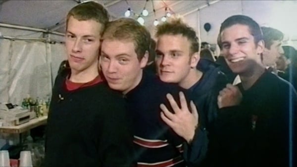 The young Coldplay