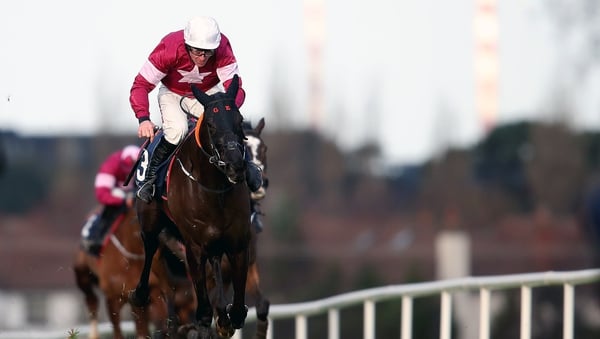 Delta Work ridden by Davy Russell comes home to win