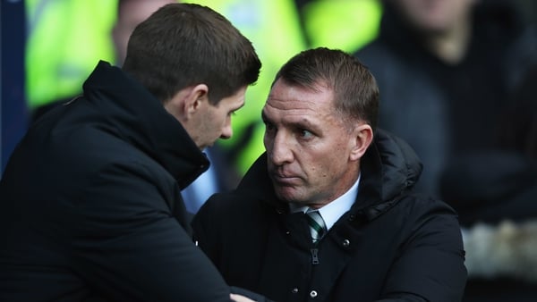 Brendan Rodgers tasted defeat in an Old Firm clash for the first time on Saturday