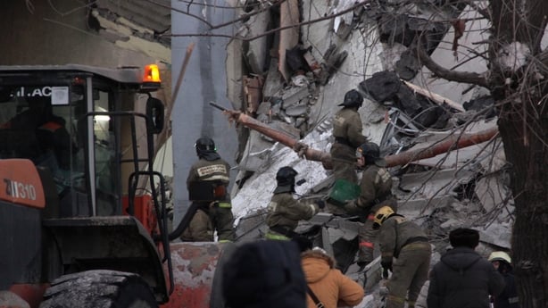 Gas explosion Russia