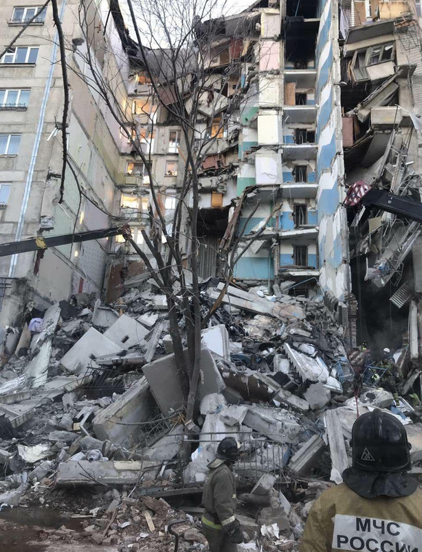 Gas explosion Russia