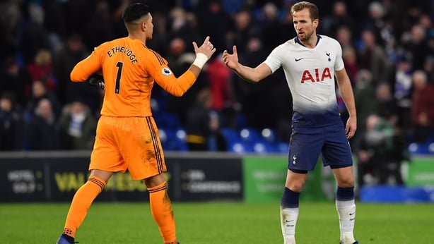 EPL: Kane keeps Tottenham in title hunt with Cardiff romp