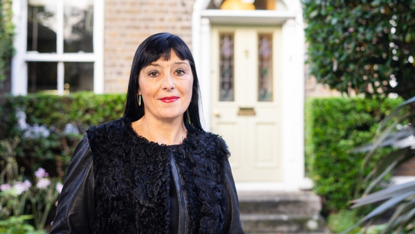 Jean Byrne pictured at home in 2019