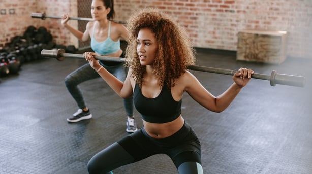 women working out