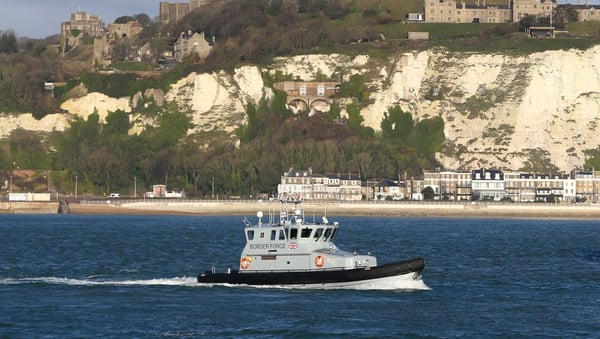 The Royal Navy has been asked to help the UK Border Force in the English Channel