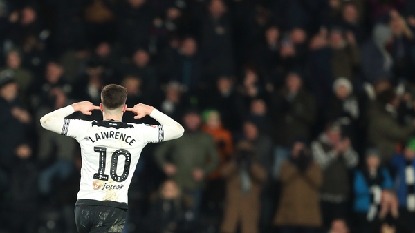 Tom Lawrence earned Derby County a second chance