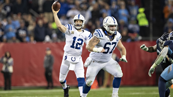 Andrew Luck has been in great form for the Colts