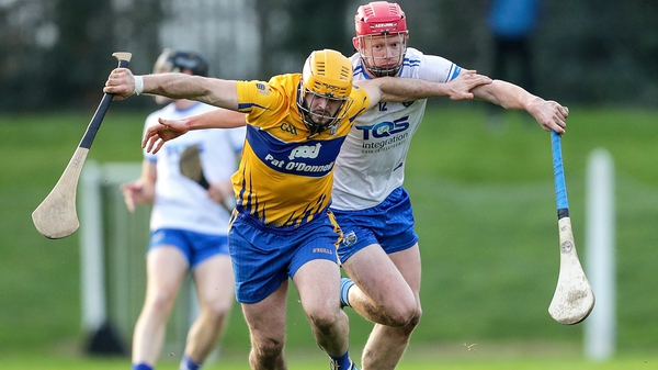 Clare's Jason McCarthy and DJ Foran of Waterford