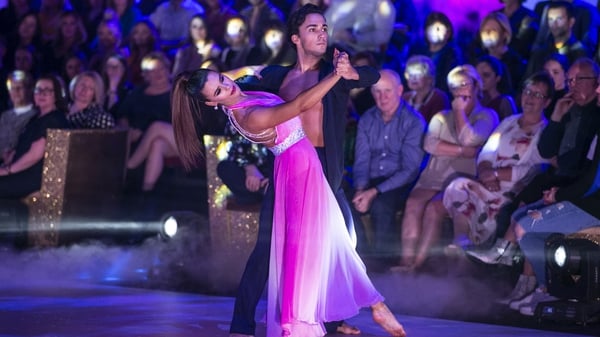 Dancing with the Stars champions Jake Carter and Karen Byrne made a welcome return to the dancefloor