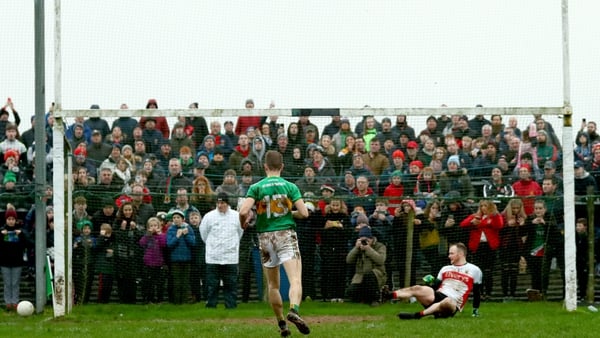 Mayo got the better of Leitrim after a penalty shoot-out