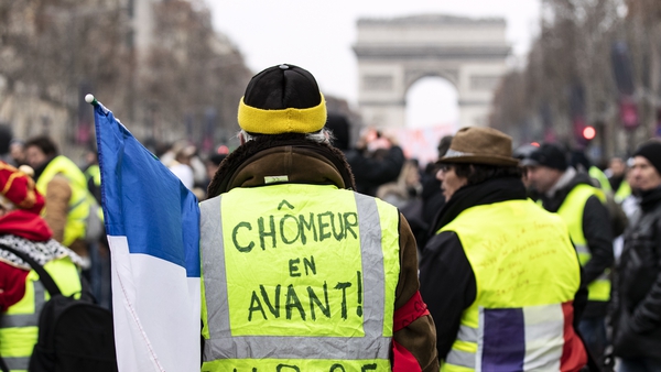 Protests against increased taxes and falling living standards caused widespread disruption in France in the last quarter of 2018