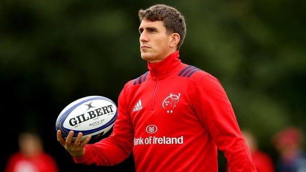 Out-half Ian Keatley has yet to start a a game for Munster this season