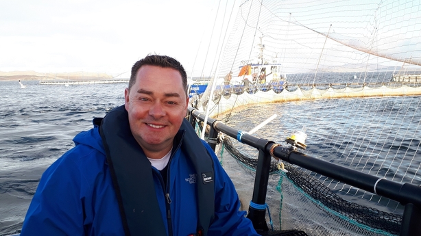 Neven-Maguire-at-the-Clare-Island-Organic-Salmo