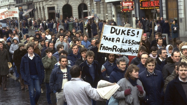 Dublin PAYE Protest 1984