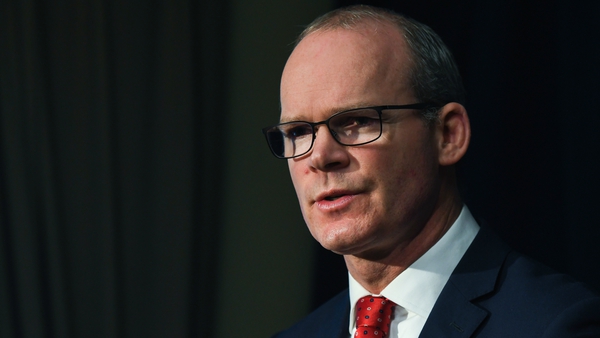 Simon Coveney said the Government remained strong advocates of the backstop and would not accept a hard border