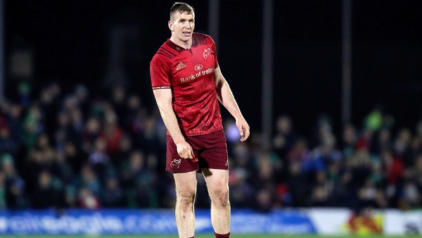 Chris Farrell was a doubt after picking up an knee injury against Connacht last weekend