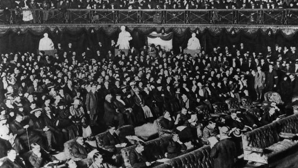 The First Dáil at the Mansion House, January 21st 1919