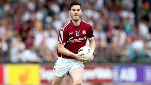 Ian Burke enjoyed a fine year in 2018, which resulted in the Galway man receiving his first All-Star