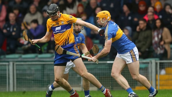 Clare's Colin Guilfoyle was a key figure in his side's Munster League triumph in Limerick