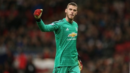 David De Gea is sticking with Manchester United