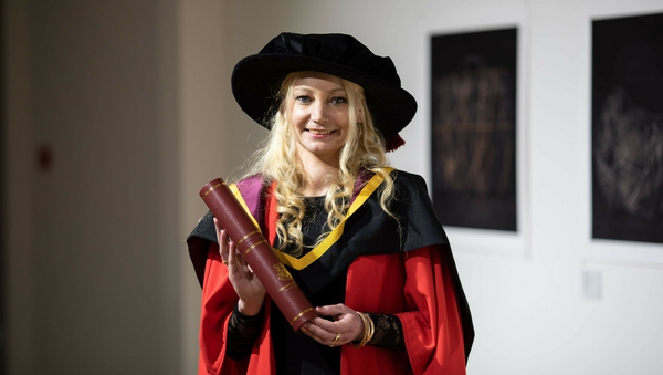 Dr Sindy Joyce is one of 67 students who are being conferred with PhD awards this week at UL