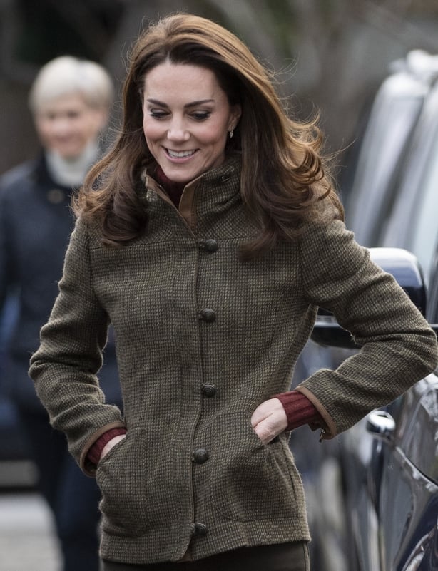 Kate middleton hot sale tweed coat