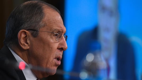 Sergei Lavrov was speaking to his US counterpart Mike Pompeo