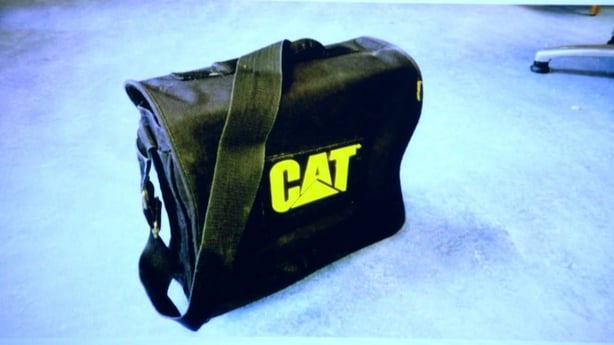 Deirdre's distinctive CAT bag
