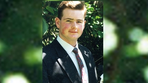 21-year-old Michael Ferguson, from Omagh in Co Tyrone, was shot dead while on duty in Shipquay Street in Derry