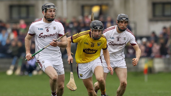 It was 13 men against 14 for the entirety of the second half but Galway held Wexford off to win