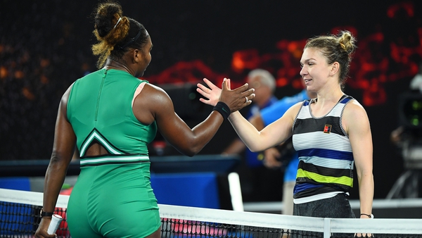 Serena Williams had a huge battle against Simona Halep in Australia