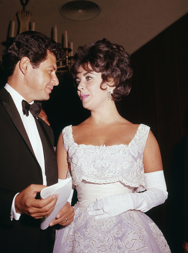 Elizabeth Taylor wearing Christian Dior (1960)