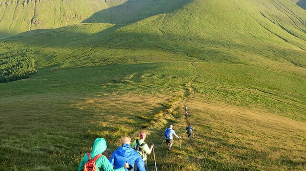 Walkers on the Galtees