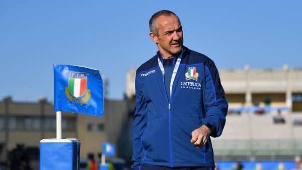 Conor O'Shea takes charge of Italy for a third successive Six Nations campaign still seeking a win