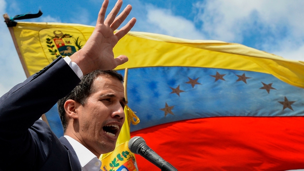 Juan Guaido was elected president of the National Assembly in December
