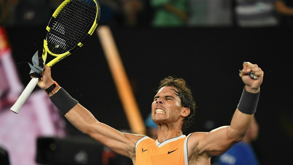 Rafael Nadal dropped just six games in three sets